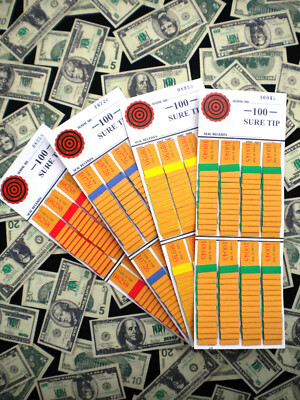 One Dozen - #100 Sure Tip Board (00 - 99) Biglietti Pull - Foto 10