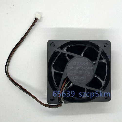 1PC 1.56W 60*60*25mm 3Pin Projector Cooling Fan EB60251S1-Q000-F99 12V - Picture 2 of 5