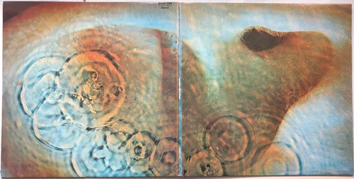 PINK FLOYD MEDDLE 1971  NEW ZEALAND HARVEST VINYL LP SHVL 795 EX / EX