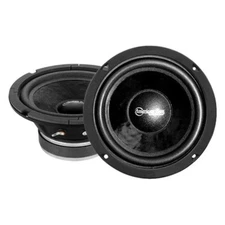 6.5" Midrange Woofer Speakers Sealed 8ohm 6-1/2" PA Home Audio AB PAIR 2 NEW