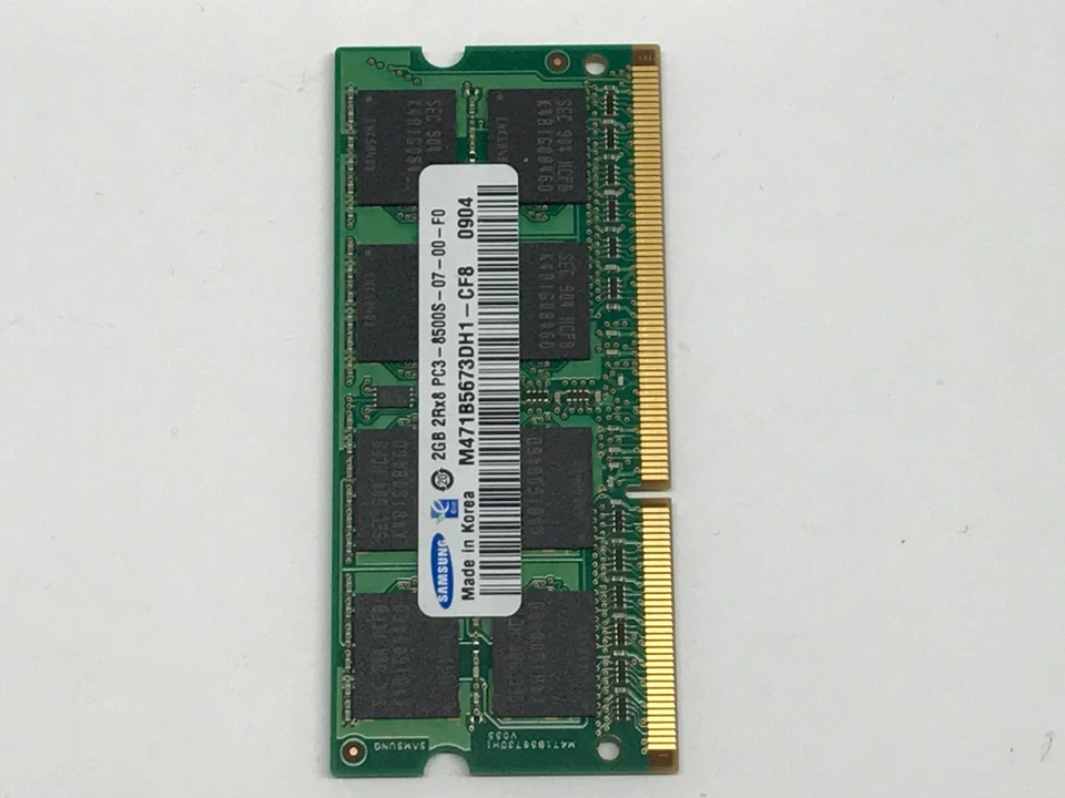 Samsung 2 GB 2RX8 PC3-8500S-07-00-F0 Ram - Image 3 of 3