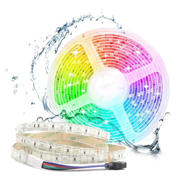 24V Rgb Led Streifen 5M 60LED M 300LED Wass-image
