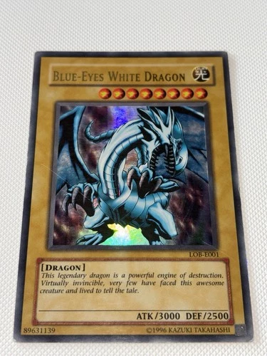 Blue-Eyes White Dragon Lob-E001 The Legend of Blue Eyes White Dragon Unlimited