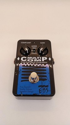 EBS MULTICOMP Effektpedal-Kompressor für Gitarre und Bass JP