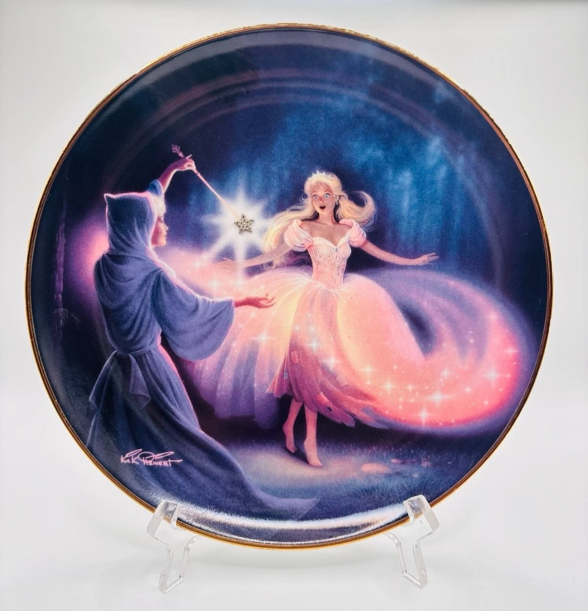 Franklin Mint Cinderella Indiana Franklin Mint Collector Plates