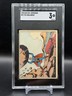 1940 Gum Inc Superman Card #33 The Avalanche Original and Ra