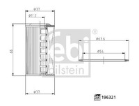 Febi Bilstein Hydraulikfilter, Automatikgetriebe F�R Mitsubishi