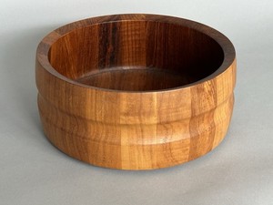 Vintage MCM DANSK Large Teak Wood Serving Bowl