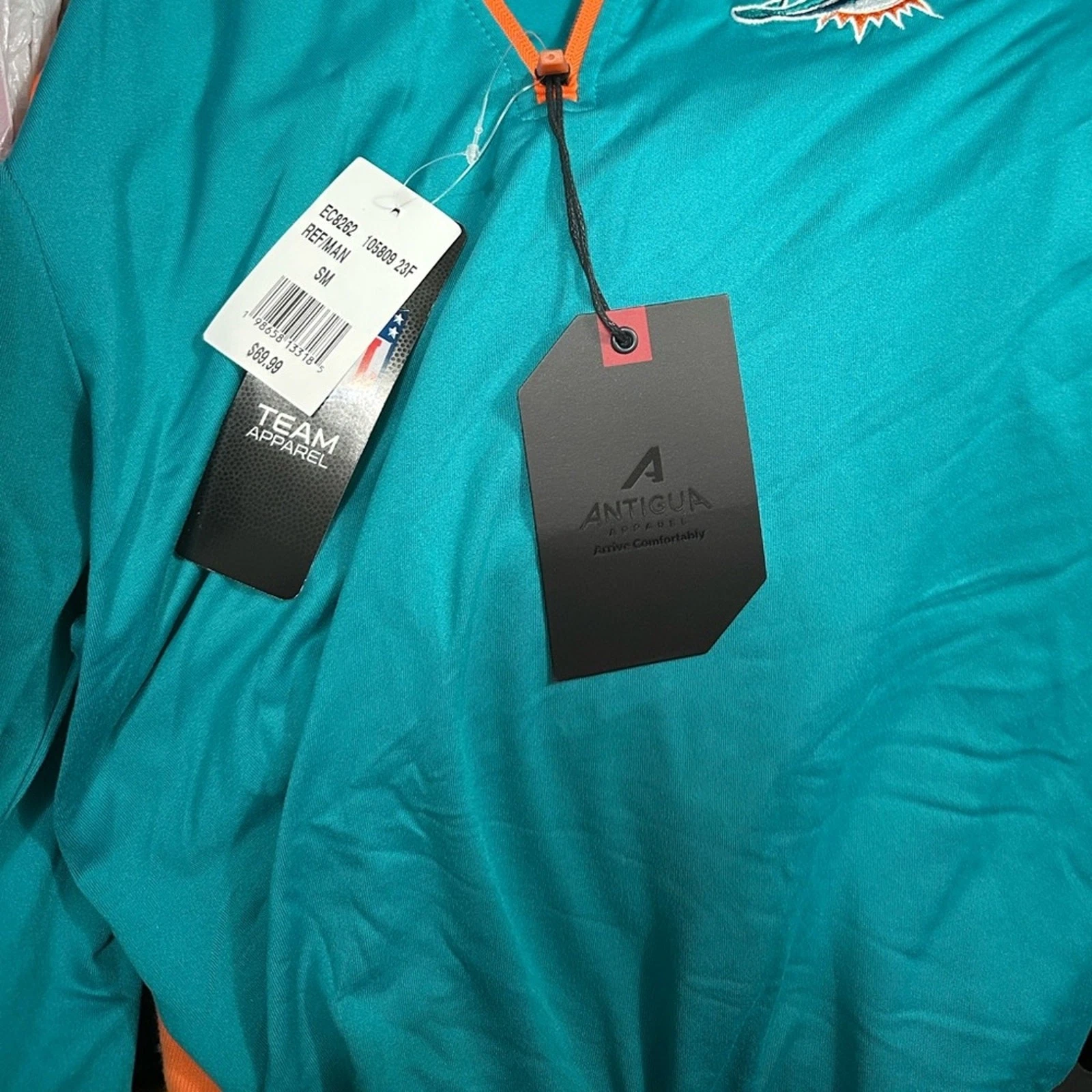 Miami Football Antigua 1/4 Zip Men’s Pullover