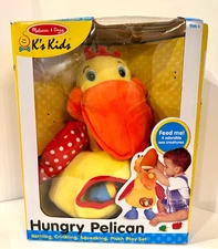 Melissa and Doug K's Kids Hungry Pelican Plush Play Set