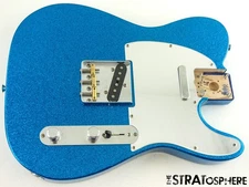Fender J Mascis Road Worn Tele LOADED BODY, Telecaster Bottle Rocket Blue