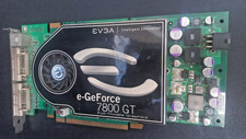 EVGA GeForce 7800 GT 256MB Video Graphics Card PCI-E Gaming 256-P2-N518-AX USED