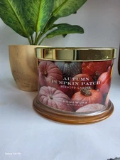 Homework by Slatkin & Co AUTUMN PUMPKIN PATCH 3- Wick 14 0z Jar Candle