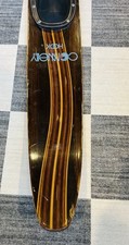 VINTAGE CONNELLY HOOK WATER SKI 65" VINTAGE SLALOM VERY NICE WOOD INLAY PATTERN