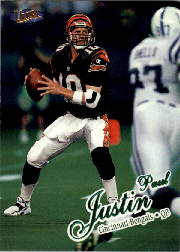 1998 Ultra #242 Paul Justin - FB