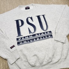 Vintage 90s Penn State Nittany Lions Sweatshirt Men Medium Jansport USA Made PSU