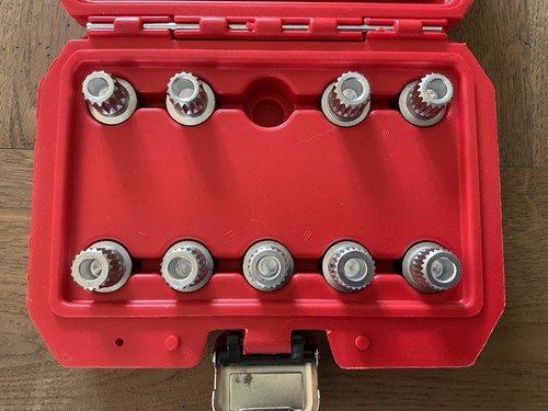 SEALEY 9PC LOCKING WHEEL NUT KEY SET - BMW & MINI - SX208 - ONE MISSING - Picture 5 of 15