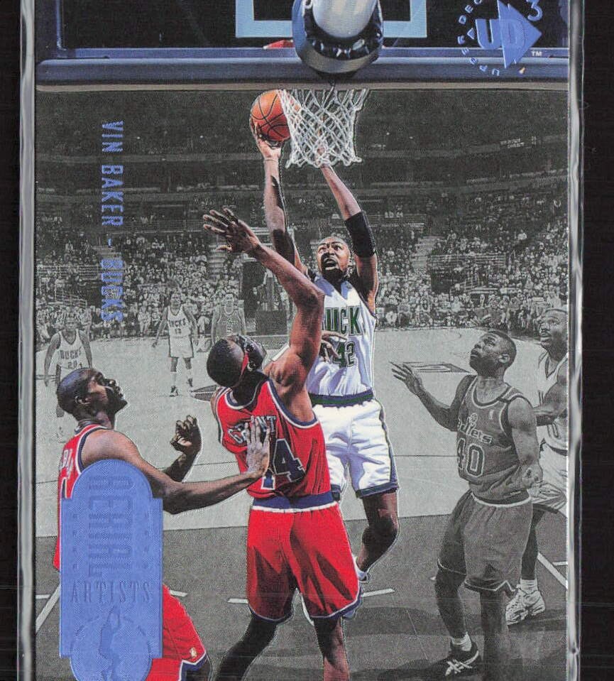 1996-97 Upper Deck UD3 #52 Vin Baker Milwaukee Bucks (P)