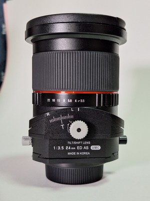 Tilt/Shift SAMYANG 3,5/T-S24mm ED AS UMC für Nikon F