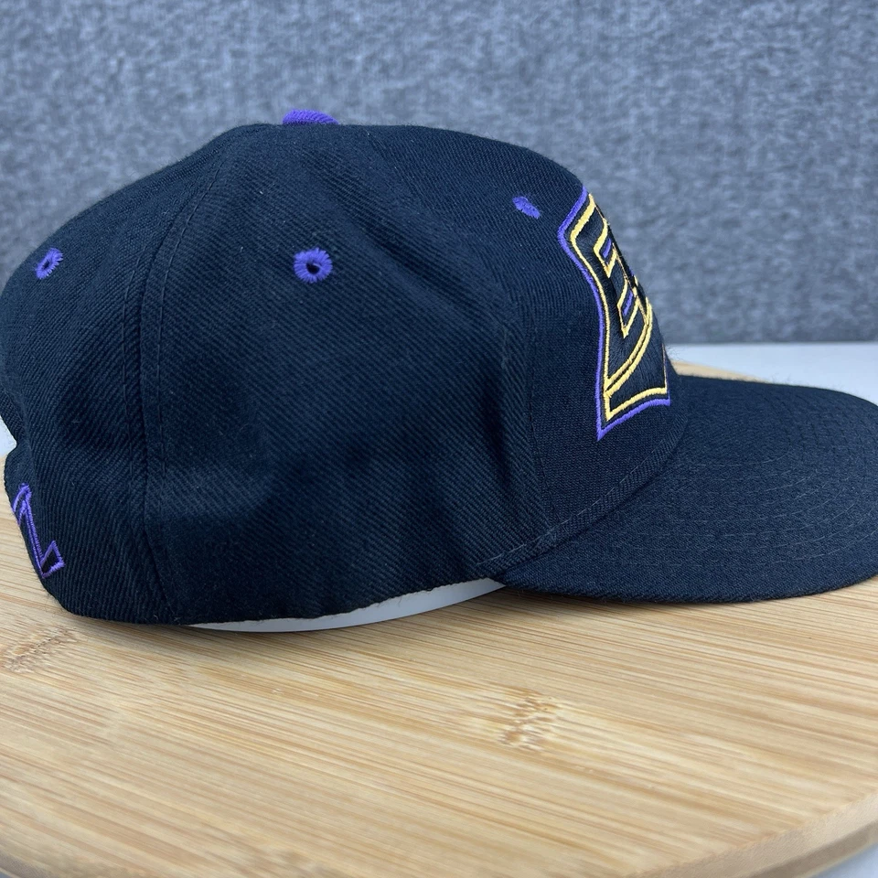 Gorra de colección East Carolina State Pirates Snapback Zephyr negra mezcla de lana ECU Foto 3 de 4