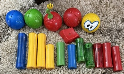 Mega Block Magtastic Magnetic Building Rods 19 Pcs Replacement Toys Bars Balls