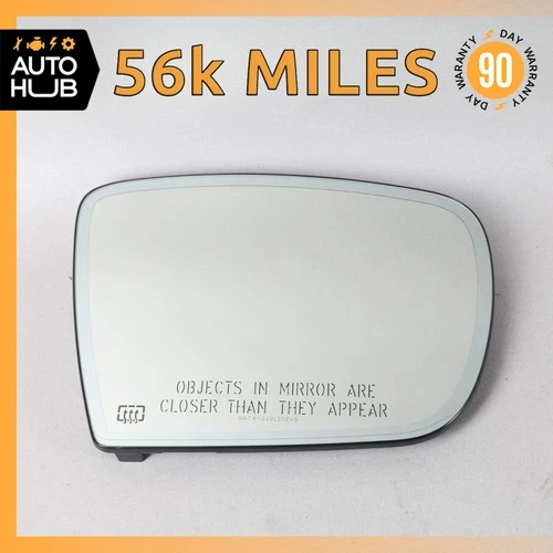 14-17 Maserati Quattroporte M156 GTS Right Rear View Door Mirror Glass OEM