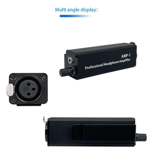Alloy AMP-1 Lossless Audio Portable Headphone Amp Converter XLR to 3.5mm Audio - Picture 16 of 24