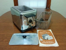 Vintage Dormeyer Fri-Well Deep Fryer Working Chicken Fries Fish Fryer
