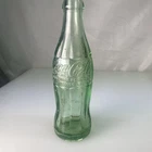 Vintage Coca-Cola Bottle ATLANTA GA Embossed Green Glass 6 FLOZ