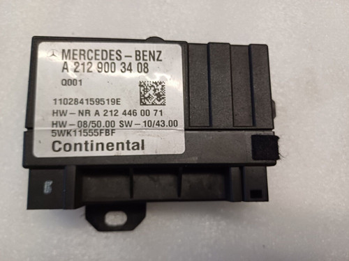 39C* Mercedes W204 W212 E-Klasse Steuergerät Kraftstoffpumpe A2129003408