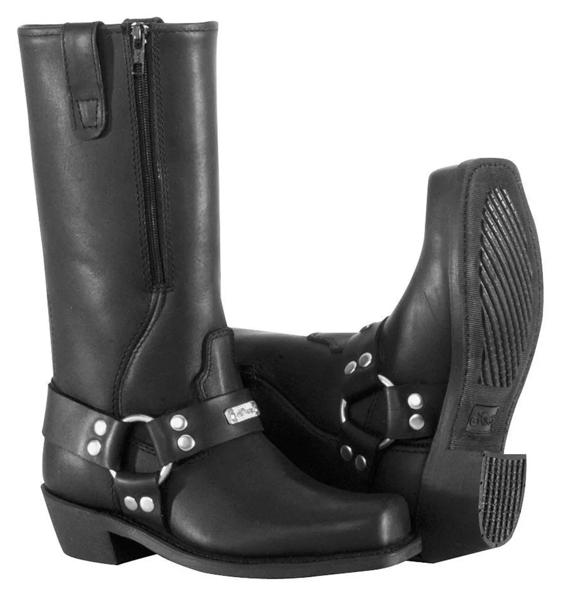 Zipper harness hotsell boots