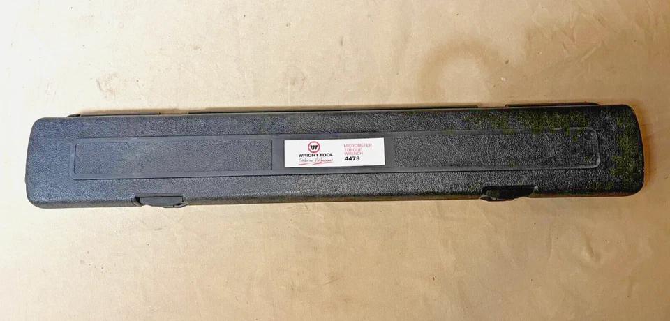 WRIGHT TOOL 4478 MICRO-ADJUSTABLE 1/2" TORQUE WRENCH 50-250 FT-LBS - Image 4 of 4