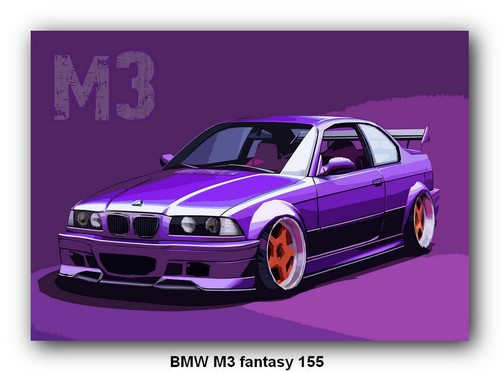 BMW M3 - 40 different CAR POSTER PRINT IMAGE A3 A4 or DIGITAL E30 E46 E36 E90 E9 - Picture 117 of 134