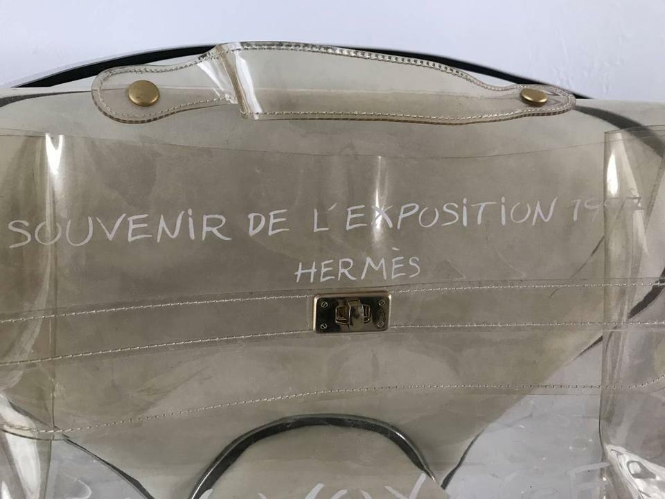 Hermes Souvenir 1997 Translucent Clear Kelly 229145 | eBay