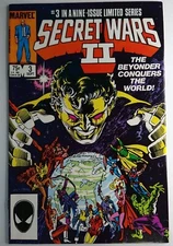 Marvel Comics Secret Wars II #3 1st Appearance and Cover of The Beyonder NM- 9.2