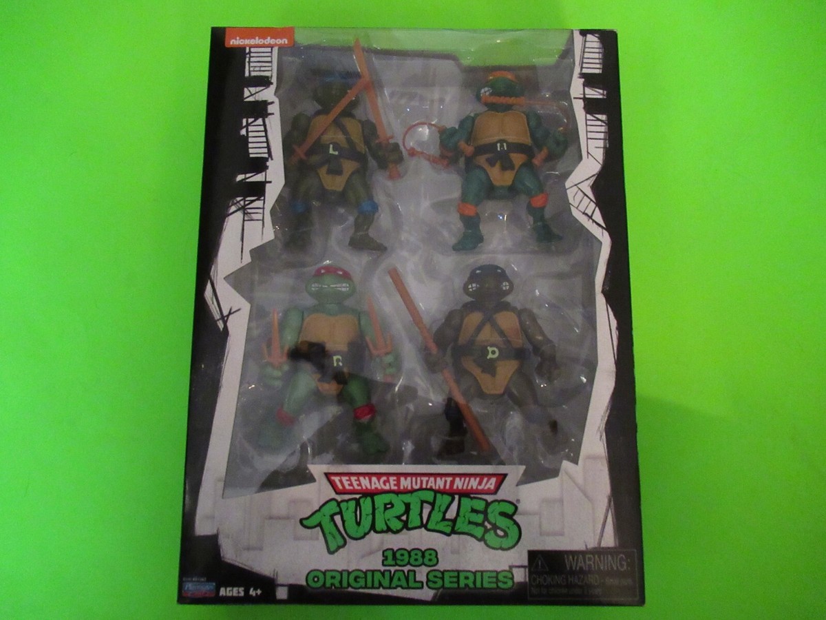 SEALED TMNT TEENAGE MUTANT NINJA TURTLES ACTION FIGURE SET
