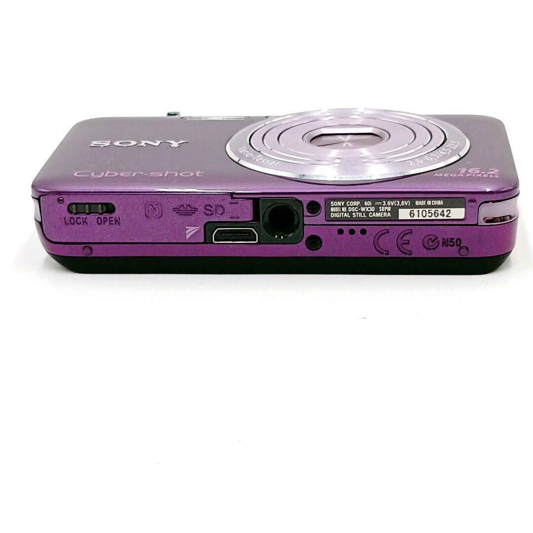 SONY Digital Camera Purple Cyber shot DSC-WX30 5.0x Optical zoom