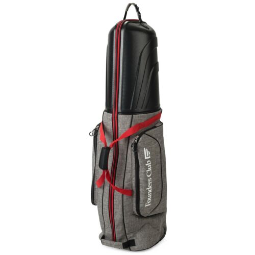 Founders Club Golf Club Travel Bag Travel Cover Luggage with ABS Hard Shell Top - Picture 1 of 34