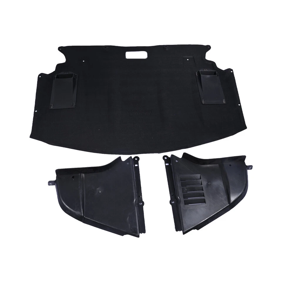 Kit de cubierta protectora contra salpicaduras de motor inferior delantero para BMW E60 2004-2007 Foto 3 de 4