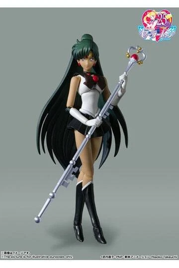 Sailor Pluto Sailor Moon Animation Color Edition SH Figuarts Action Figure 15 cm - Immagine 3 di 4