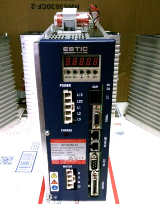 ESTIC PRESS CONTROL UNIT SPU50M-40 400W SINGLE AXIS B70E3-XB-5030 NUTRUNNER UNIT