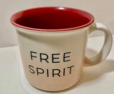 NEW Mrkt Market Finds FREE SPIRIT Mug Coffee Tea Mug