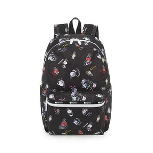 lesportsac black backpack