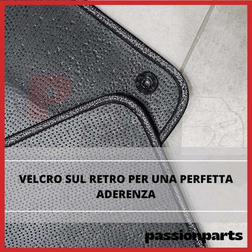 TAPPETI OPEL CORSA D DAL 2006 AL 2014 IN MOQUETTE CON RICAMO E 4 FISSAGGI 4 PZ - Foto 3 di 6