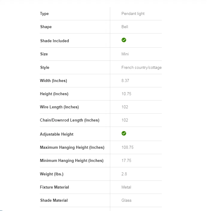 Mini colgante de vidrio transparente de transición de oro cepillado Allen + Roth Mackenzie Foto 3 de 3