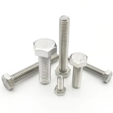 M3-M8 304 A2 Stainless Steel Lengthen External Hex Hexagon Head Cap Screw Bolt
