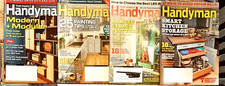 Family Handyman Magazine LOT 4 Issues 2016 Home Repair Improvement DIY Projects