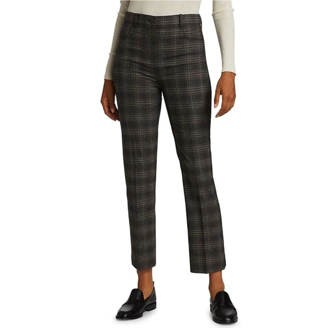 Straight leg hotsell plaid pants