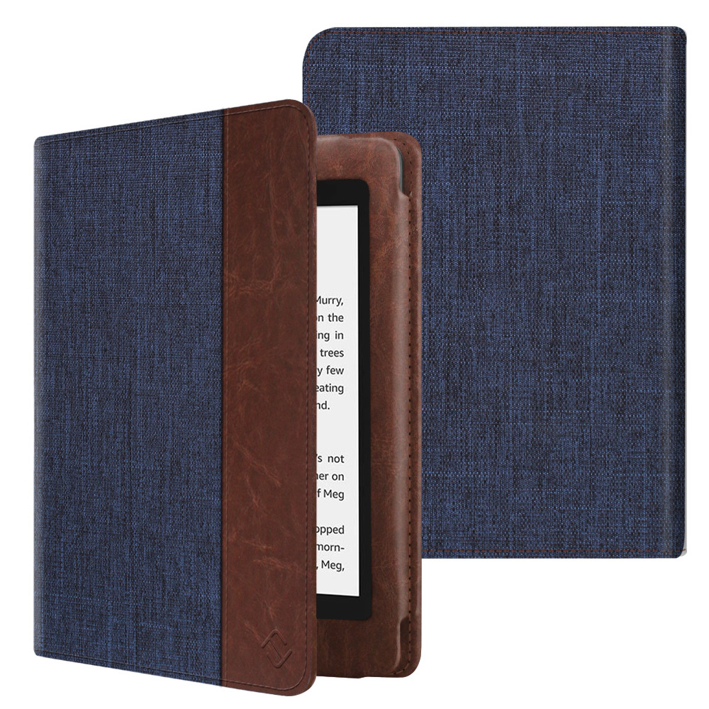 For All-New Amazon Kindle Paperwhite 10th Gen 2018 PU Leather Folio ...