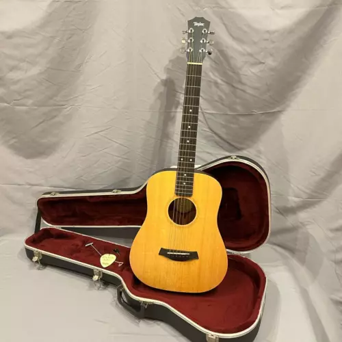 Electric Acoustic Guitar Baby Taylor 301-R Natural Made in USA with Hard Case